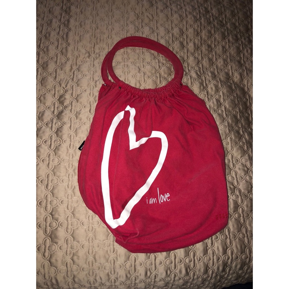 Peace love world tote bag❤️